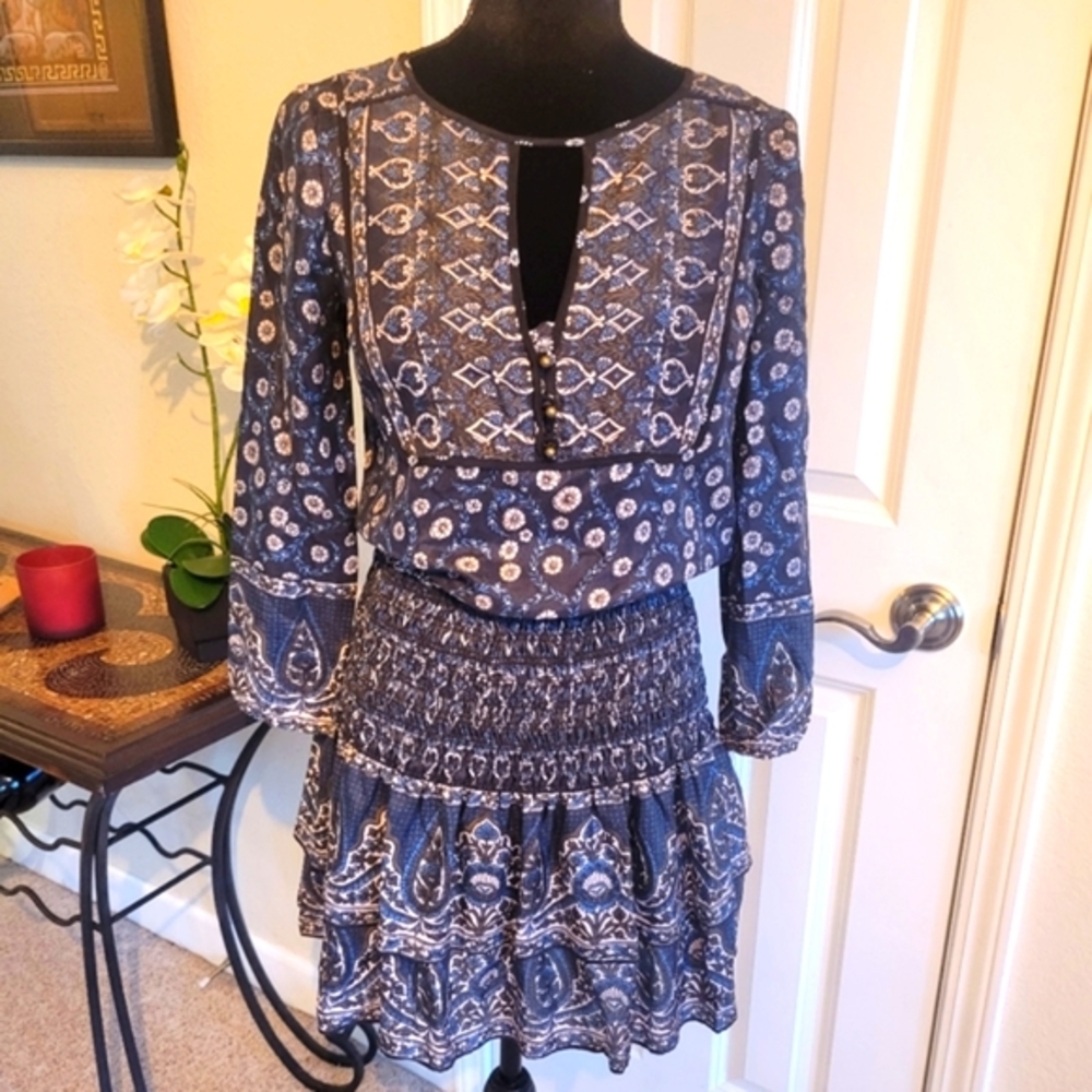 EUC Veronica Beard Makai Silk Dress Size 8